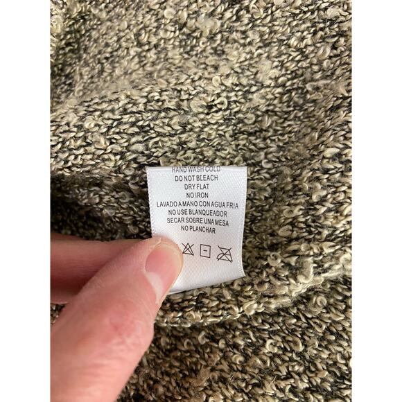 Love Tree Size L Tan Fuzzy Slouchy Pullover Sweater - Picture 7 of 7